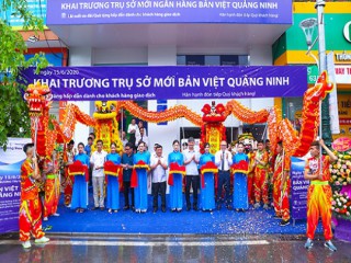 Ngân hàng Bản Việt Quảng Ninh khai trương trụ sở mới