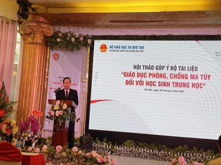 PSD tổ chức hội thảo góp ý 'Bộ tài liệu giáo dục phòng, chống ma túy đối với học sinh trung học'