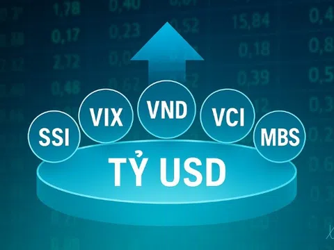 Nhiều công ty chứng khoán gia nhập “câu lạc bộ vốn hóa tỷ USD”