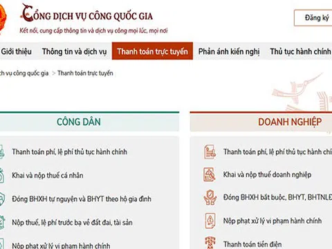 Tổng cục Thuế mở rộng dịch vụ thanh toán trực tuyến nghĩa vụ tài chính về đất đai của hộ gia đình, cá nhân