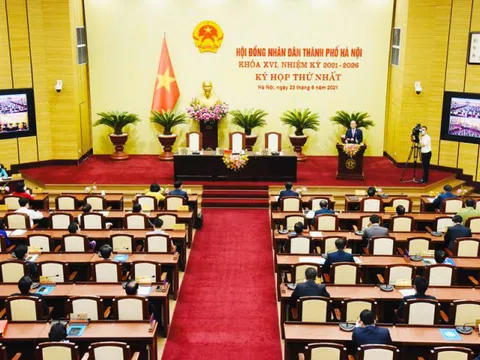 Khai mạc kỳ họp thứ nhất HĐND thành phố Hà Nội khóa XVI, nhiệm kỳ 2021-2026