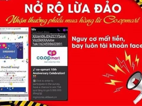 Quảng Nam: Cảnh báo mạo danh Siêu thị Coopmart kỷ niệm 10 năm sinh nhật