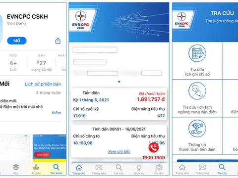 Tổng công ty Điện lực miền Trung: Triển khai mạnh mẽ ứng dụng theo dõi hóa đơn tiền điện
