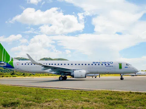 Bamboo Airways đón máy bay phản lực Embraer tiếp theo, không ngừng mở rộng đội bay