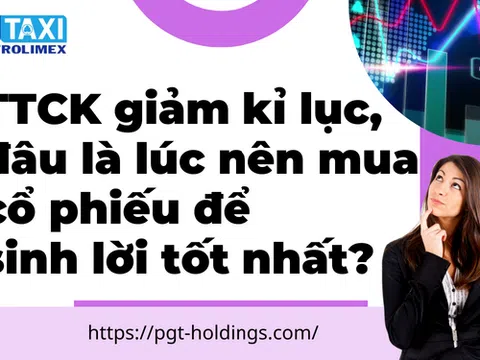 TTCK giảm kỉ lục, đâu là lúc nên mua cổ phiếu để sinh lời tốt nhất?