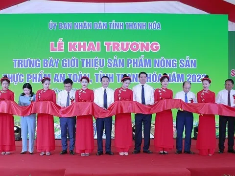 Thanh Hóa: Trưng bày và giới thiệu sản phẩm nông sản, thực phẩm an toàn năm 2022