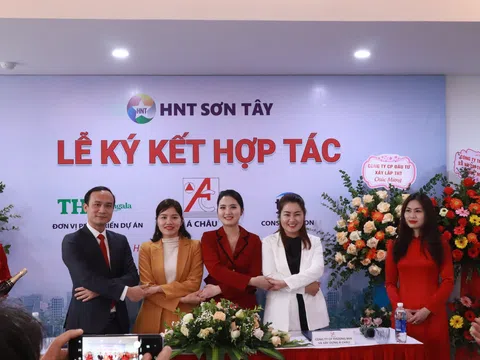 Lễ ký kết hợp đồng hợp tác chiến lược Dự án HNT Sơn Tây