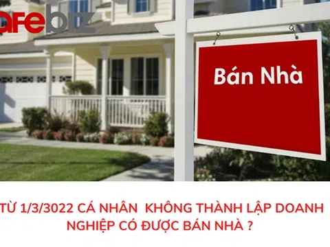 Từ ngày 1/3 sắp tới, giới “cò đất” muốn bán bất động sản phải thành lập doanh nghiệp?