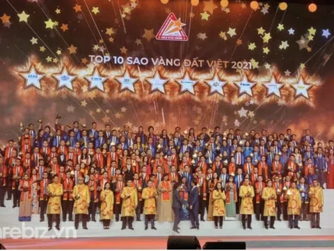 Top 10 Sao Vàng Đất Việt gọi tên FPT, Sacombank, Vinaconex, Hưng Thịnh...