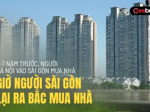 Chuyên gia: Giá căn hộ ở Sài Gòn đắt gấp 2-3 lần ở Hà Nội, người dân có xu hướng đổ ra Bắc mua nhà