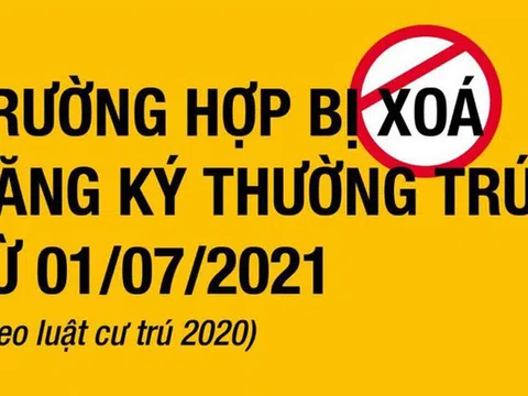 Những trường hợp xóa đăng ký thường trú, tạm trú