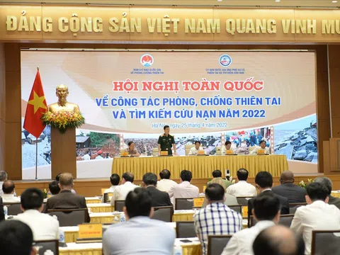 Hội nghị toàn quốc về phòng, chống thiên tai và tìm kiếm cứu nạn năm 2022