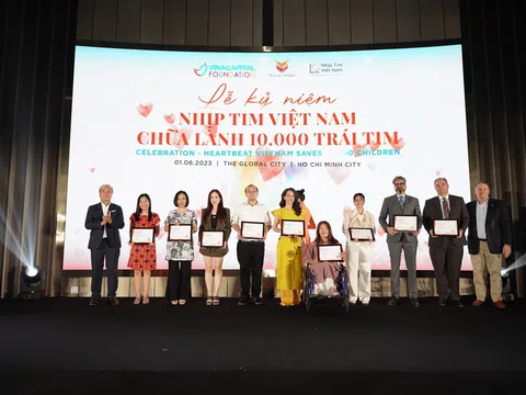 Nhịp tim Việt Nam đón chào cột mốc 10.000 trái tim được chữa lành