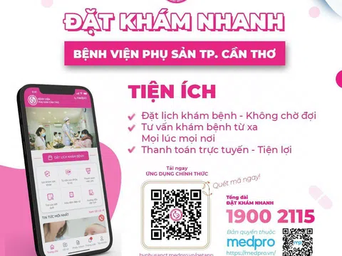 Cần Thơ: Khám bệnh hiện đại trong tầm tay với ứng dụng đặt lịch và tư vấn khám từ xa