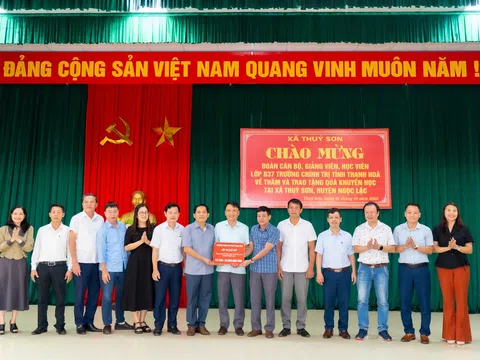 Trường chính trị tỉnh Thanh Hóa: Lan tỏa phong trào khuyến học, khuyến tài