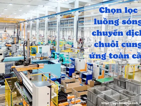 Chọn lọc luồng sóng chuyển dịch chuỗi cung ứng toàn cầu