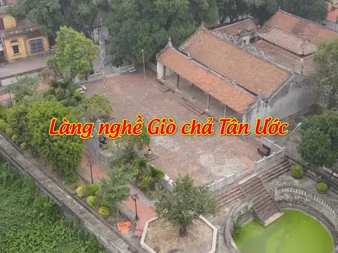 Làng nghề giò chả Tân Ước