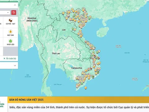 Bản đồ Nông sản Việt - "cầu nối" nông dân, doanh nghiệp với người tiêu dùng