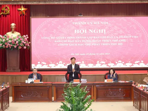 Hà Nội lập 2 Ban Chỉ đạo xây dựng, hoàn thiện thể chế, chính sách đặc thù phát triển Thủ đô