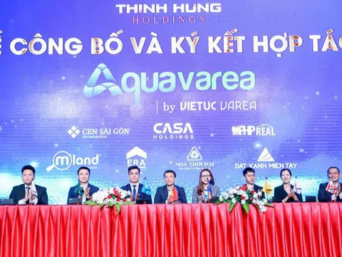 Thịnh Hưng Holdings hợp tác với 7 thương hiệu lớn ra mắt phân khu Aqua Varea