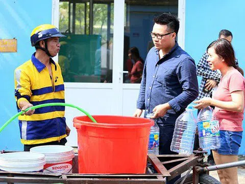 Khu vực Tây Nam Hà Nội đã có nước trở lại sau sự cố vỡ đường ống nước sông Đà lần thứ 22