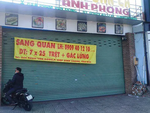 Vắng khách, nhiều chuỗi cửa hàng đề nghị giảm giá thuê mặt bằng