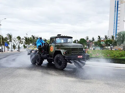 Đà Nẵng: Các khu vực tại 6 quận, huyện sẽ phun thuốc khử khuẩn phòng, chống Covid-19