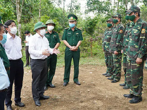 Chủ tịch Thừa Thiên Huế: Đồn Biên phòng, chốt kiểm soát là 'lá chắn' vững chắc ngăn ngừa dịch bệnh xâm nhập