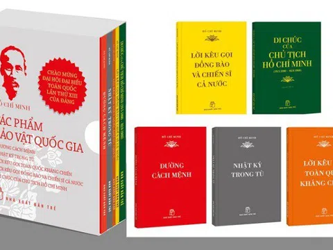 Nhà xuất bản trẻ cho ra mắt bộ sách 'Hồ Chí Minh - Tác phẩm Bảo vật quốc gia'