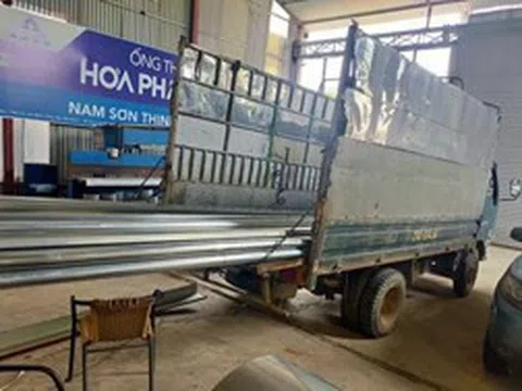 Kinh doanh thép hộp giả mạo thương hiệu, cơ sở kinh doanh bị xử phạt 55 triệu đồng