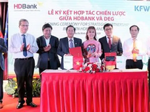 HDBank phát hành trái phiếu chuyển đổi cho đối tác chiến lược DEG thuộc Ngân hàng tái thiết KFW của Đức