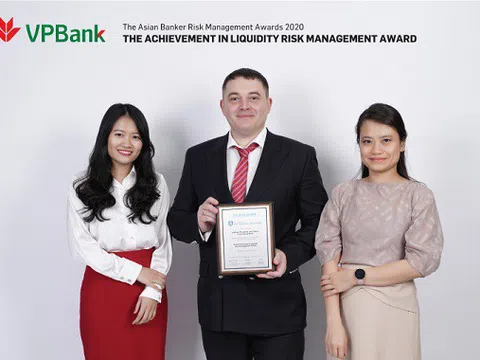 VPBank nhận giải thưởng danh giá về quản trị rủi ro từ The Asian Banker