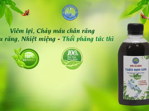 Nước súc miệng Thảo Nam Sơn - Cho hơi thở tươi mát cả ngày