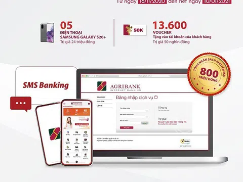 Cùng Agribank Đăng ký E-Bank - rinh nhanh quà tặng