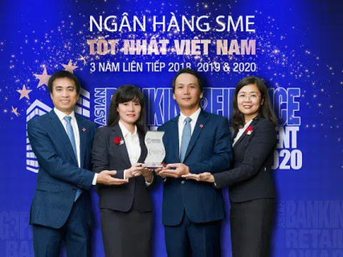 BIDV tiếp tục là 'Ngân hàng SME tốt nhất Việt Nam'