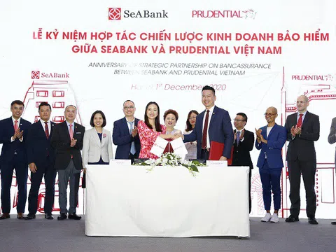 Prudential Việt Nam và SeABank thúc đẩy quan hệ hợp tác chiến lược