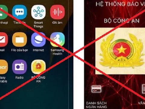 Bộ Công an cảnh báo người dùng điện thoại hệ điều hành Android về phần mềm gián điệp đặc biệt nguy hiểm