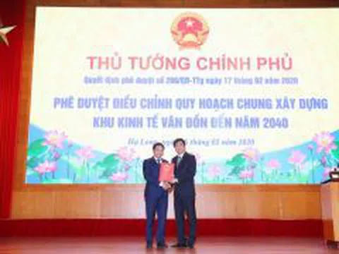 Quảng Ninh: Công bố quy hoạch chung xây dựng Khu kinh tế Vân Đồn tới năm 2040