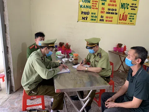 Lạng Sơn: Thêm 1 cơ sở bị phạt tiền do bán hàng ăn trong thời gian cách ly