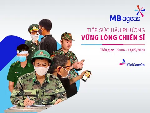 MB Ageas Life phát động chương trình 'Tiếp sức hậu phương- Vững lòng chiến sỹ'