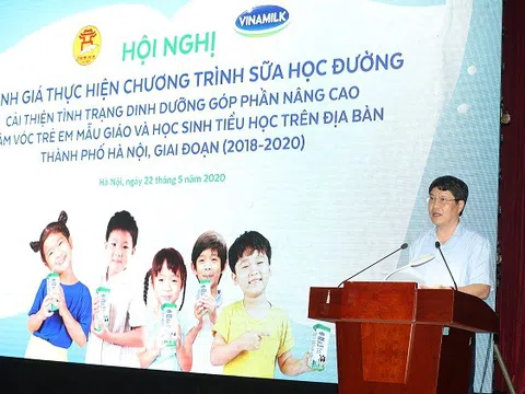 Những kết quả tích cực ban đầu của Đề án Sữa học đường Hà Nội giai đoạn 2018-2020