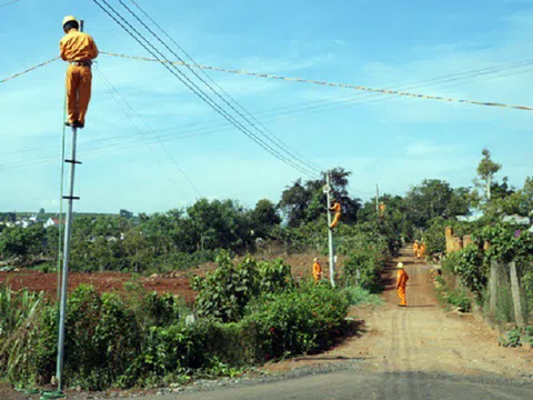 Công ty Điện lực Lâm Đồng thực hiện 35 công trình 'Thắp sáng đường quê'