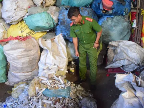 Thừa Thiên Huế: Phát hiện một cơ sở thu mua kim tiêm, để tái chế