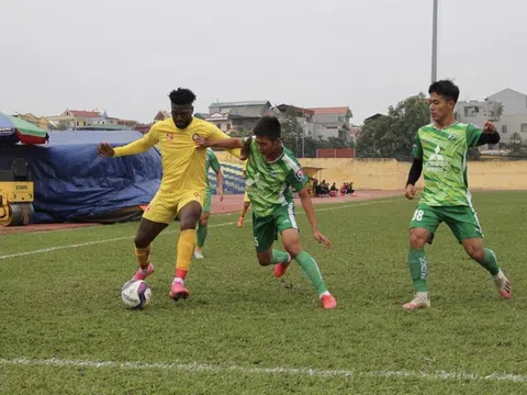 CLB Đông Á Thanh Hóa có trận thắng đầu tiên trong loạt trận giao hữu