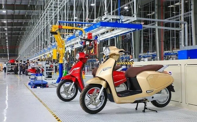 Lượng xe máy sản xuất mới trong tháng 9 giảm mạnh