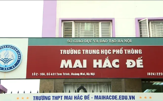 Trường THPT Mai Hắc Đế: Nơi ươm mầm những nhân tài tương lai