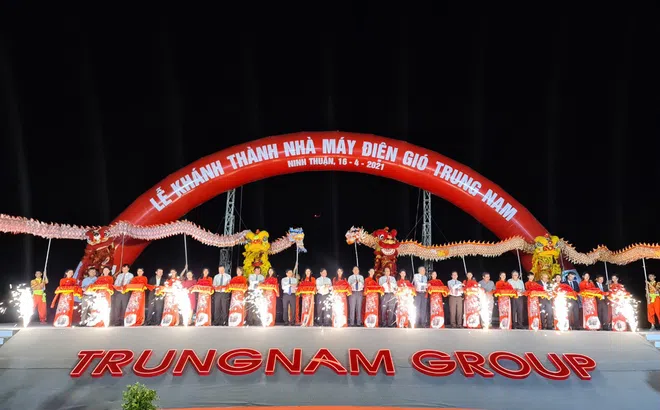 Trungnam Group khánh thành nhà máy điện gió lớn nhất Việt Nam