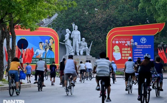 Hà Nội cho phép thể dục thể thao ngoài trời, cửa hàng quần áo được mở bán