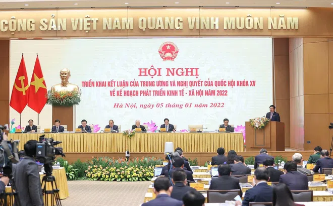 Nghị quyết 01 chính thức được ban hành: Chính phủ đặt mục tiêu tăng trưởng 6-6,5% năm 2022
