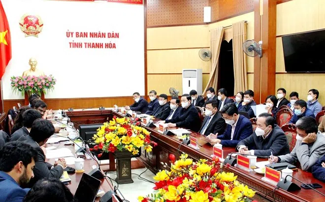 Thanh Hóa: Các nhà đầu tư Ấn Độ khảo sát, tìm hiểu về Dự án Công viên Dược phẩm
